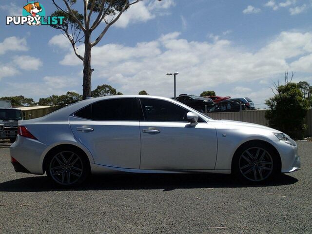 2015 LEXUS IS350 F SPORT GSE31R MY15 SEDAN, 4 DOORS, 5 SEATS