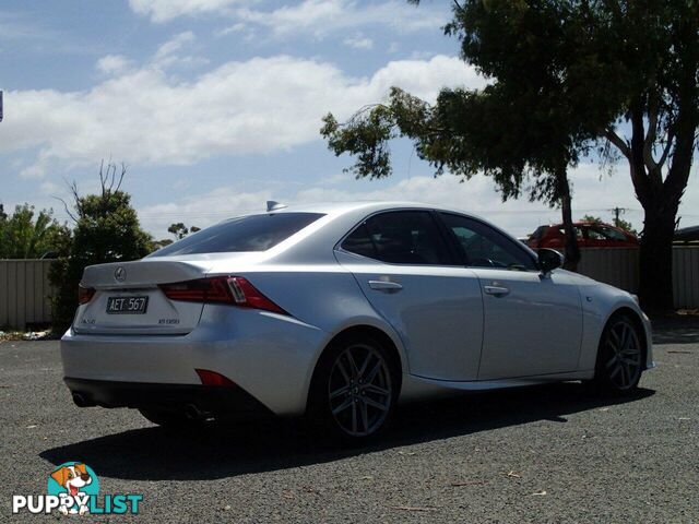 2015 LEXUS IS350 F SPORT GSE31R MY15 SEDAN, 4 DOORS, 5 SEATS