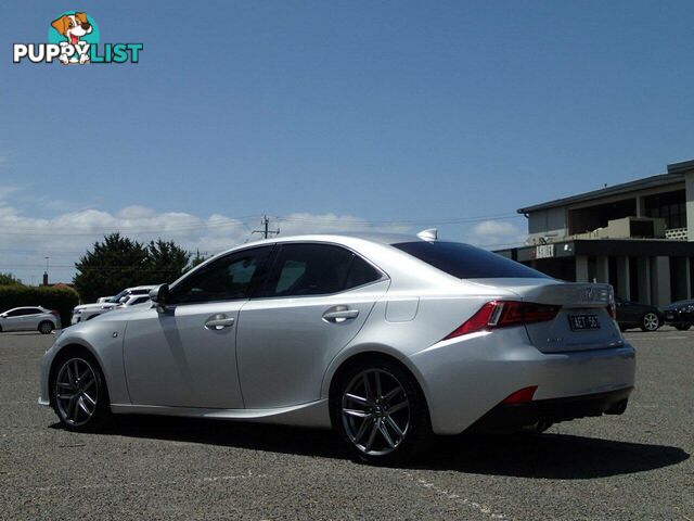 2015 LEXUS IS350 F SPORT GSE31R MY15 SEDAN, 4 DOORS, 5 SEATS