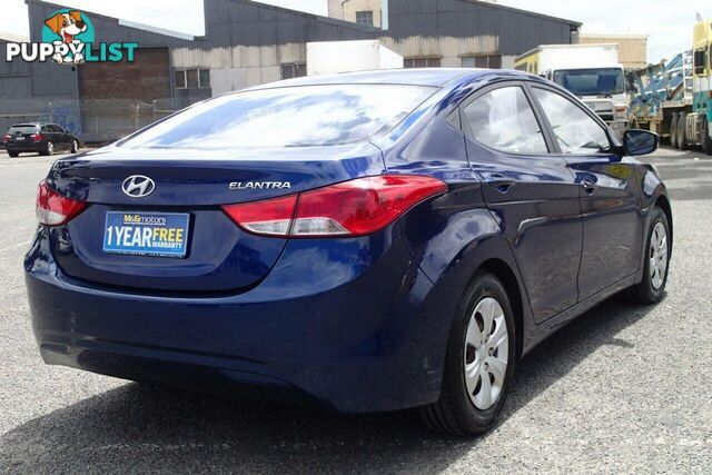 2012 HYUNDAI ELANTRA ACTIVE MD SEDAN, 4 DOORS, 5 SEATS