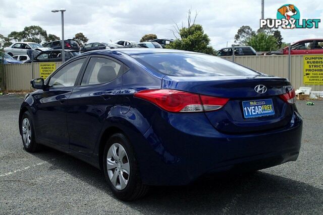 2012 HYUNDAI ELANTRA ACTIVE MD SEDAN, 4 DOORS, 5 SEATS