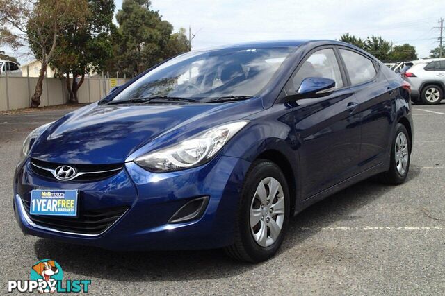 2012 HYUNDAI ELANTRA ACTIVE MD SEDAN, 4 DOORS, 5 SEATS