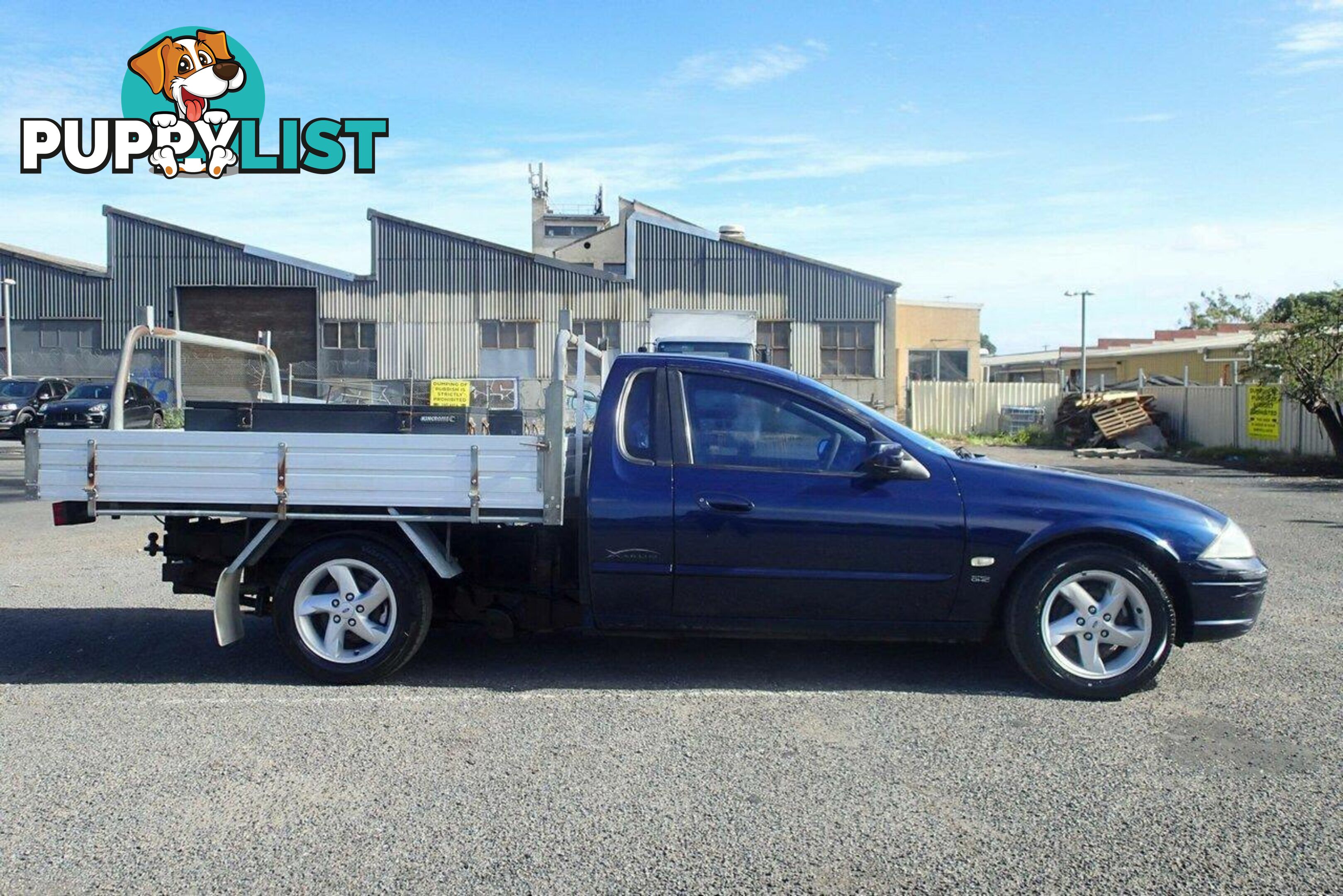 2002 FORD FALCON XL AUIII UTE TRAY, 2 DOORS, 3 SEATS