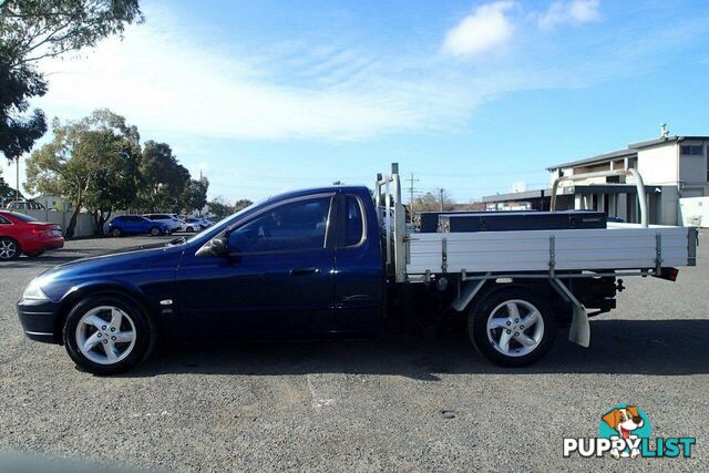 2002 FORD FALCON XL AUIII UTE TRAY, 2 DOORS, 3 SEATS