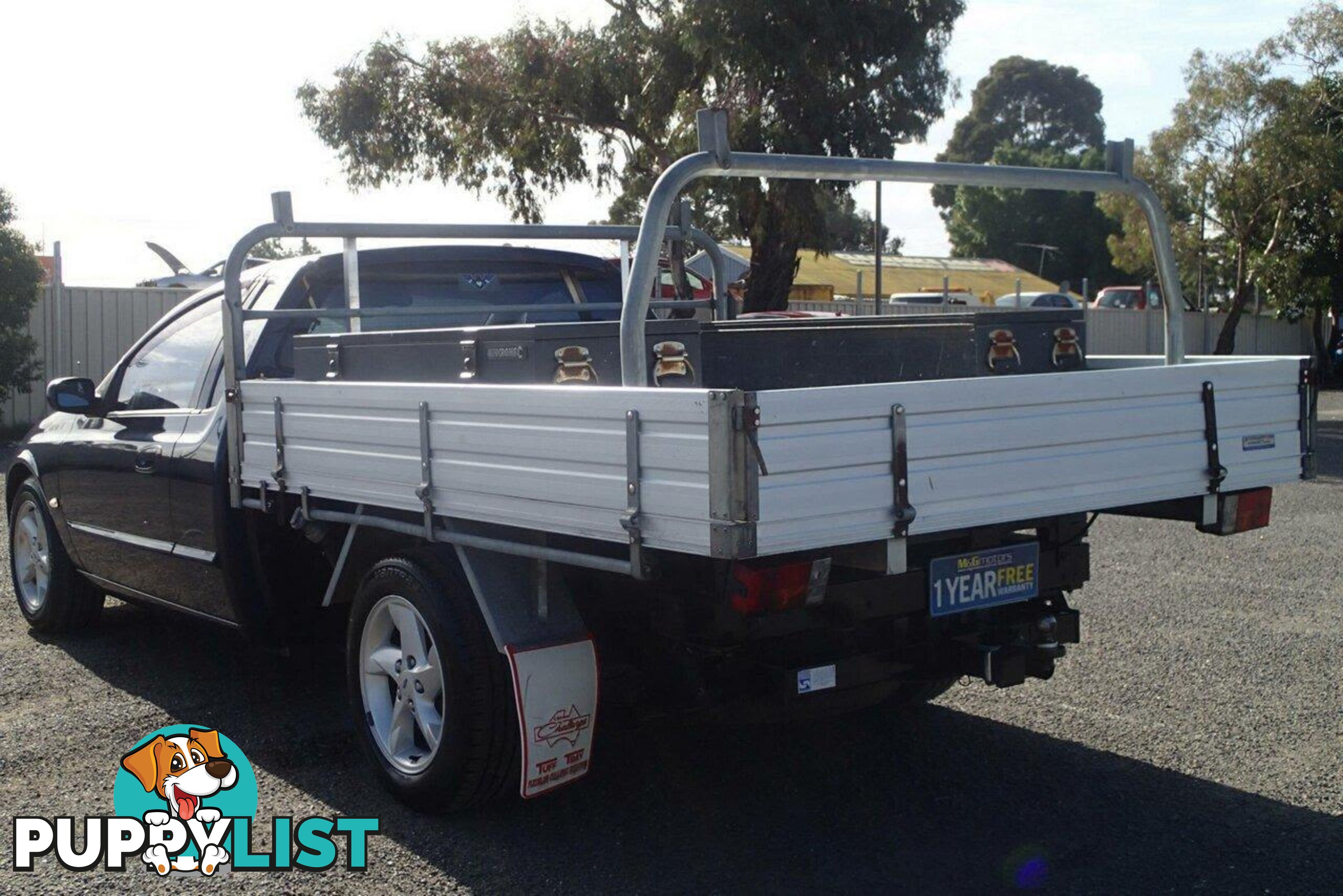 2002 FORD FALCON XL AUIII UTE TRAY, 2 DOORS, 3 SEATS