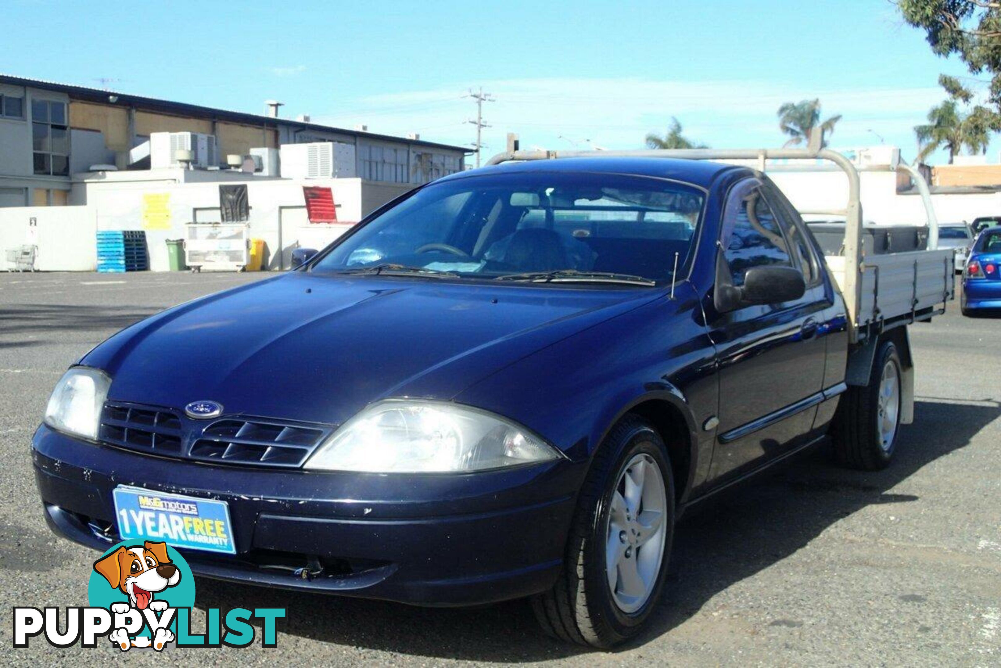 2002 FORD FALCON XL AUIII UTE TRAY, 2 DOORS, 3 SEATS