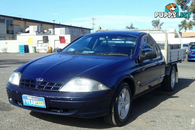 2002 FORD FALCON XL AUIII UTE TRAY, 2 DOORS, 3 SEATS