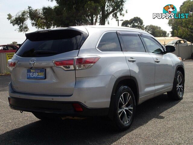 2016 TOYOTA KLUGER GXL (4X2) GSU50R SUV, 4 DOORS, 7 SEATS