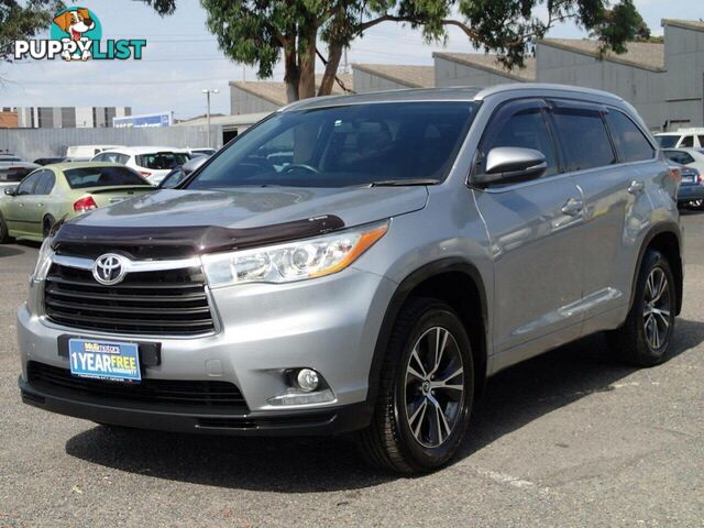 2016 TOYOTA KLUGER GXL (4X2) GSU50R SUV, 4 DOORS, 7 SEATS