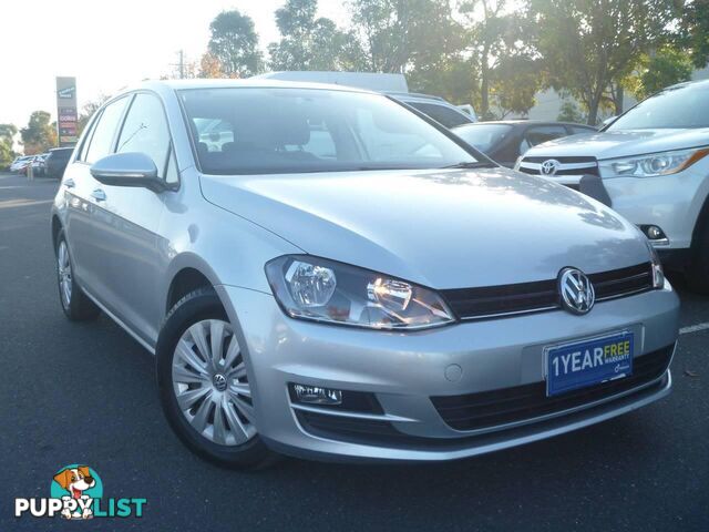2013 VOLKSWAGEN GOLF 90 TSI COMFORTLINE AU MY14 HATCH, 5 DOORS, 5 SEATS