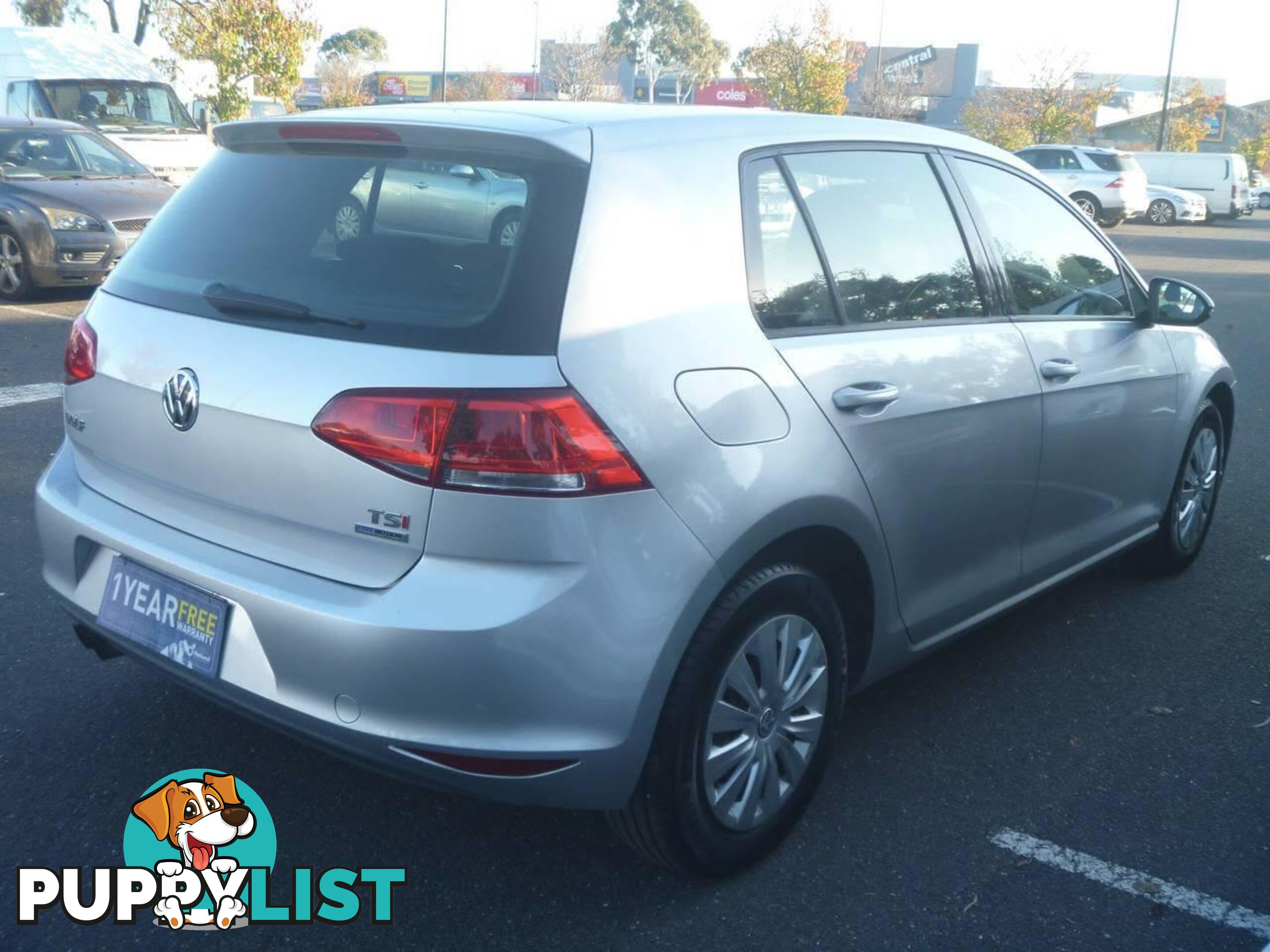 2013 VOLKSWAGEN GOLF 90 TSI COMFORTLINE AU MY14 HATCH, 5 DOORS, 5 SEATS