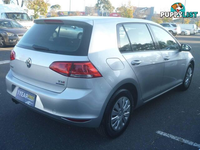 2013 VOLKSWAGEN GOLF 90 TSI COMFORTLINE AU MY14 HATCH, 5 DOORS, 5 SEATS