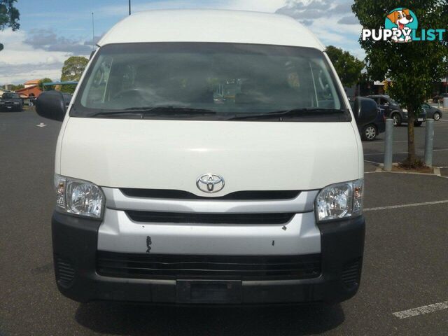 2016 TOYOTA HIACE COMMUTER TRH223R MY16 PEOPLE MOVER, 3 DOORS, 14 SEATS