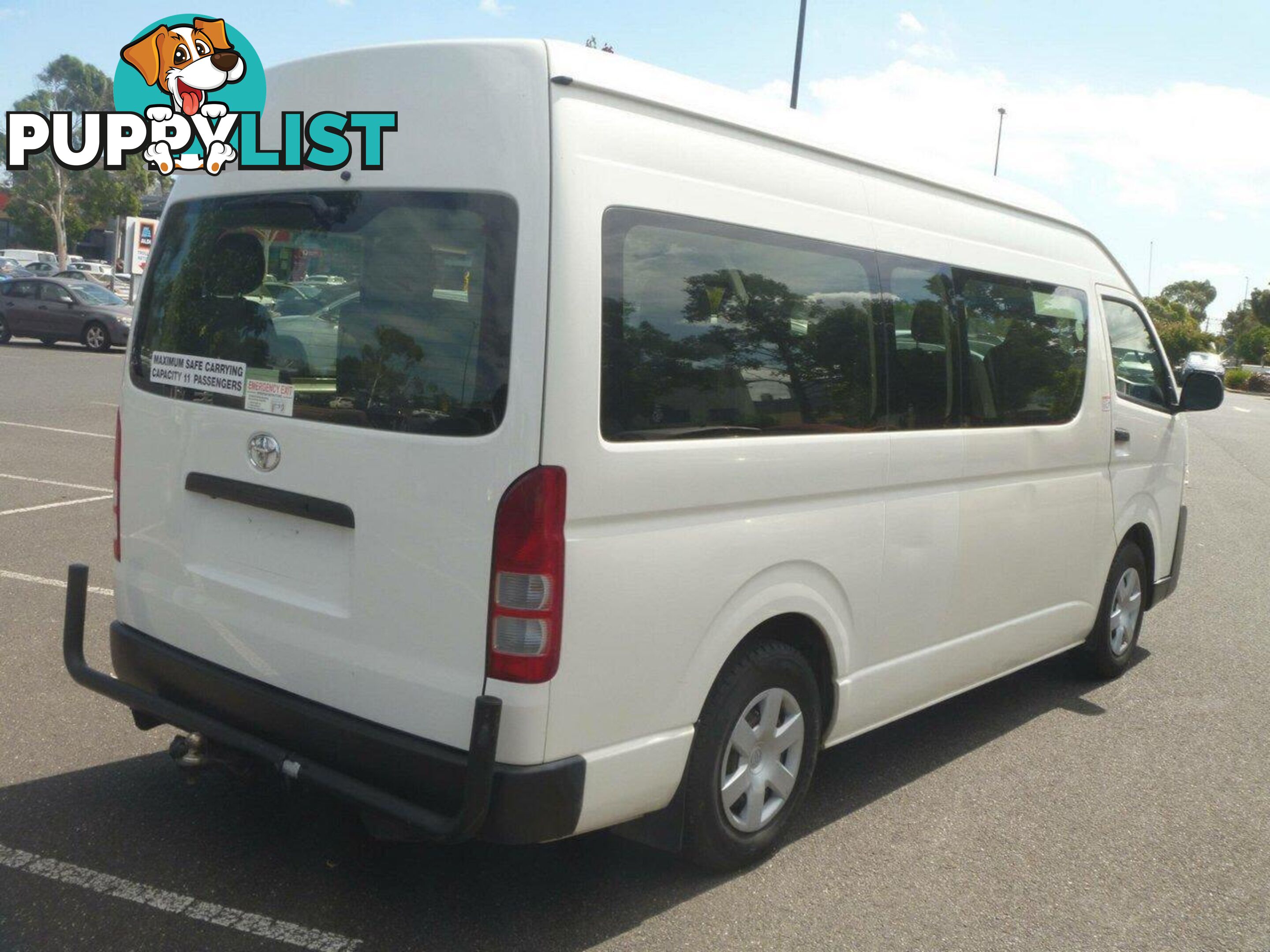 2016 TOYOTA HIACE COMMUTER TRH223R MY16 PEOPLE MOVER, 3 DOORS, 14 SEATS