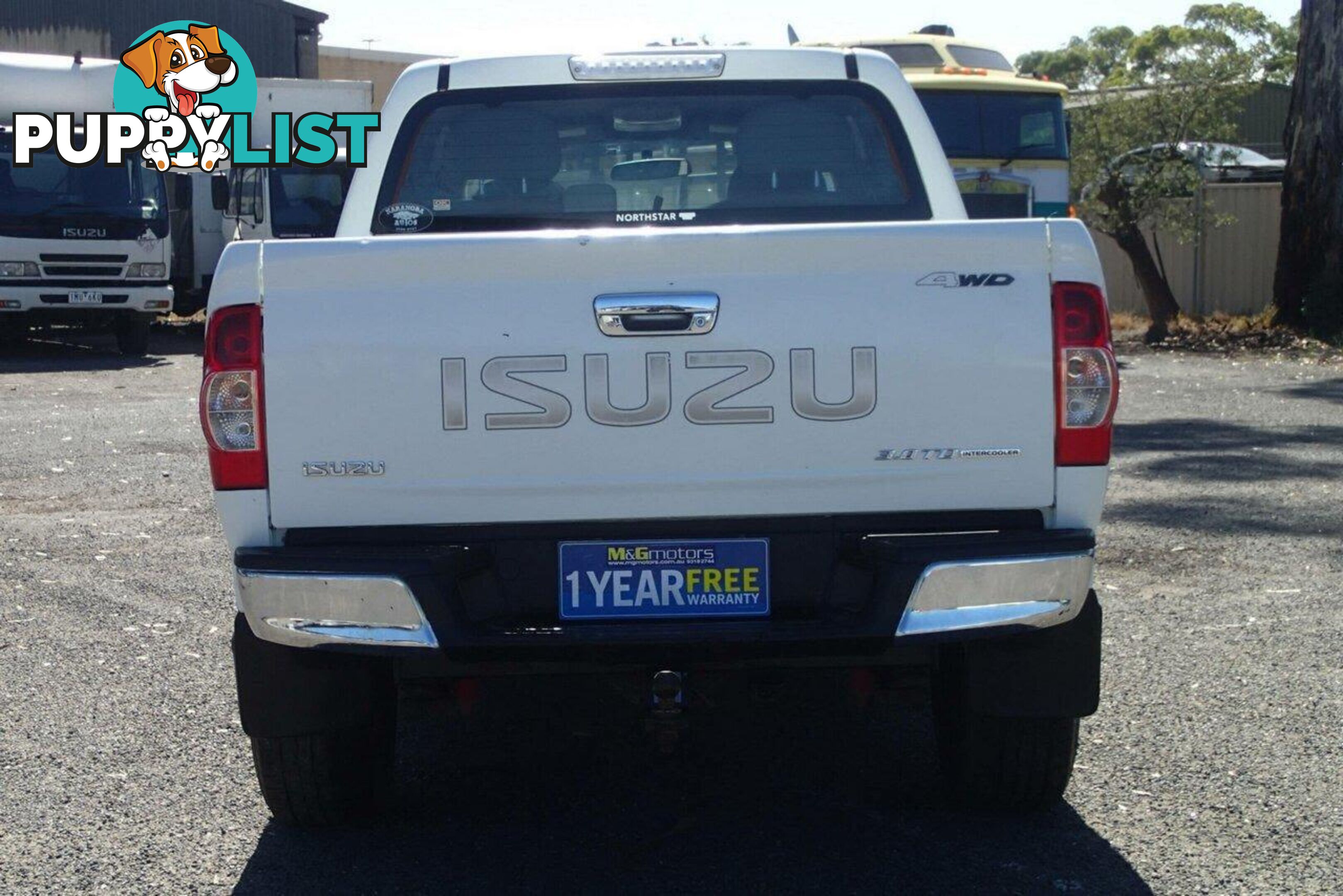 2012 ISUZU D-MAX LS-M (4X4) TF MY10 UTE TRAY, 4 DOORS, 5 SEATS