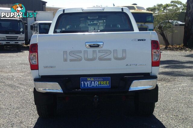 2012 ISUZU D-MAX LS-M (4X4) TF MY10 UTE TRAY, 4 DOORS, 5 SEATS