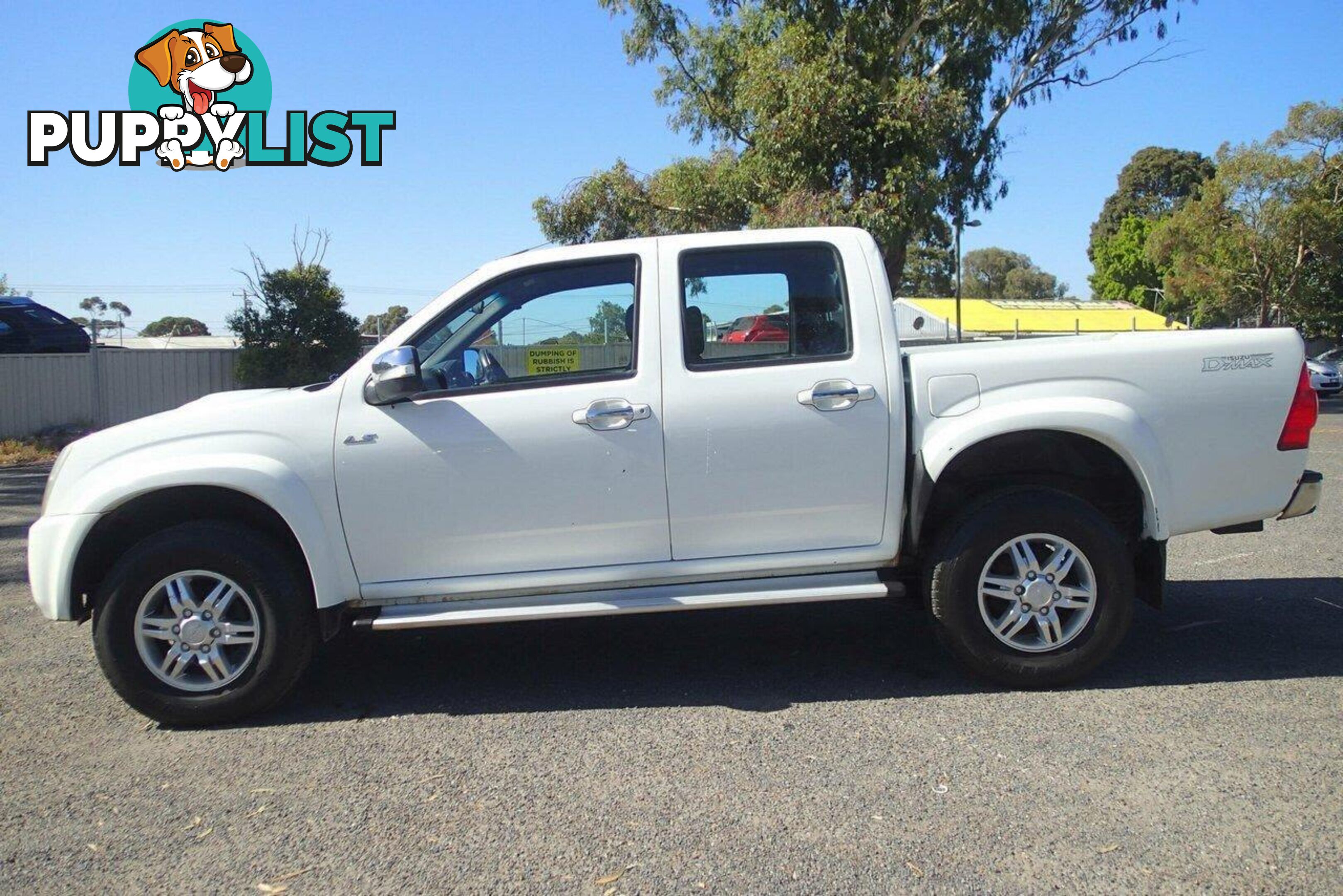 2012 ISUZU D-MAX LS-M (4X4) TF MY10 UTE TRAY, 4 DOORS, 5 SEATS