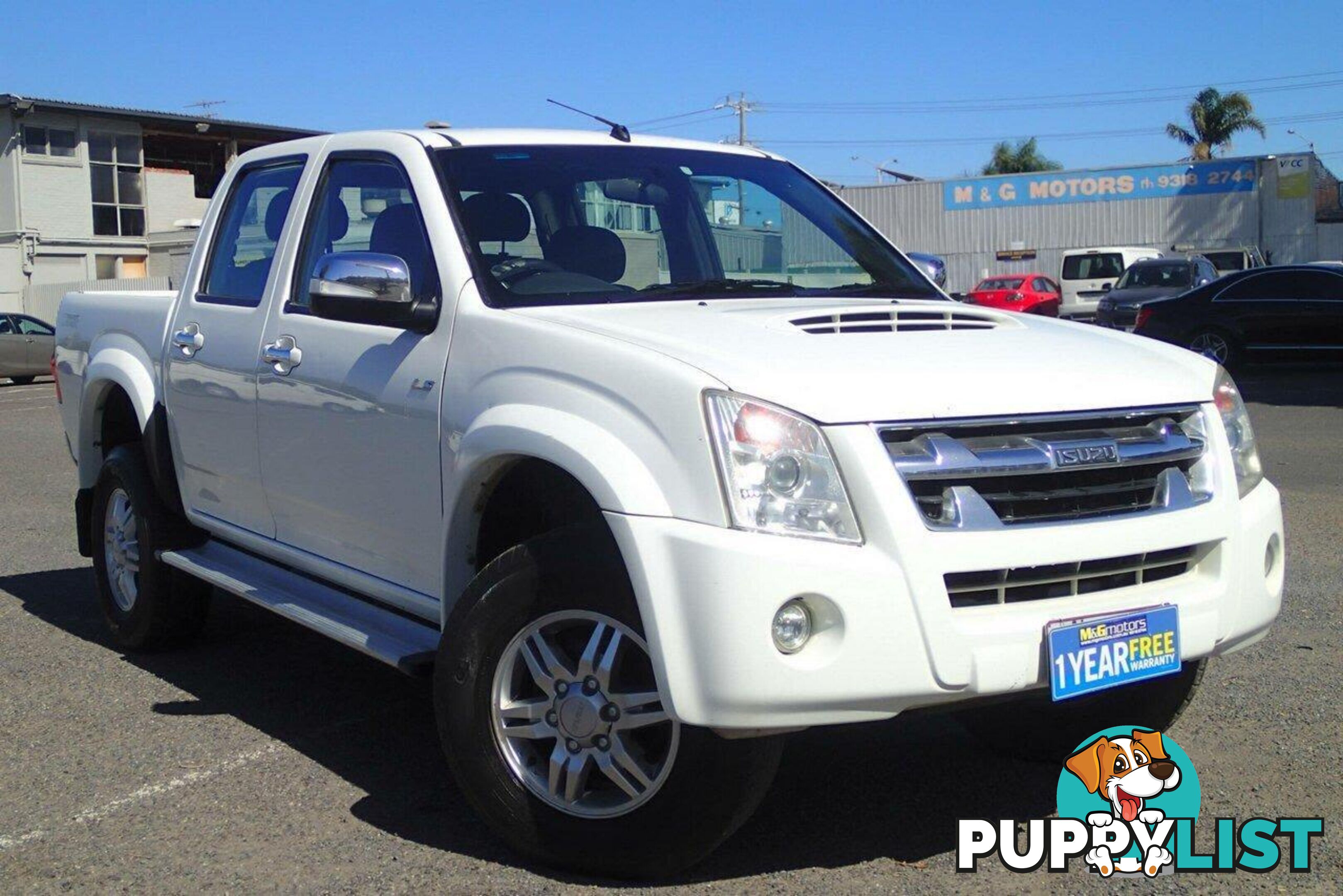 2012 ISUZU D-MAX LS-M (4X4) TF MY10 UTE TRAY, 4 DOORS, 5 SEATS