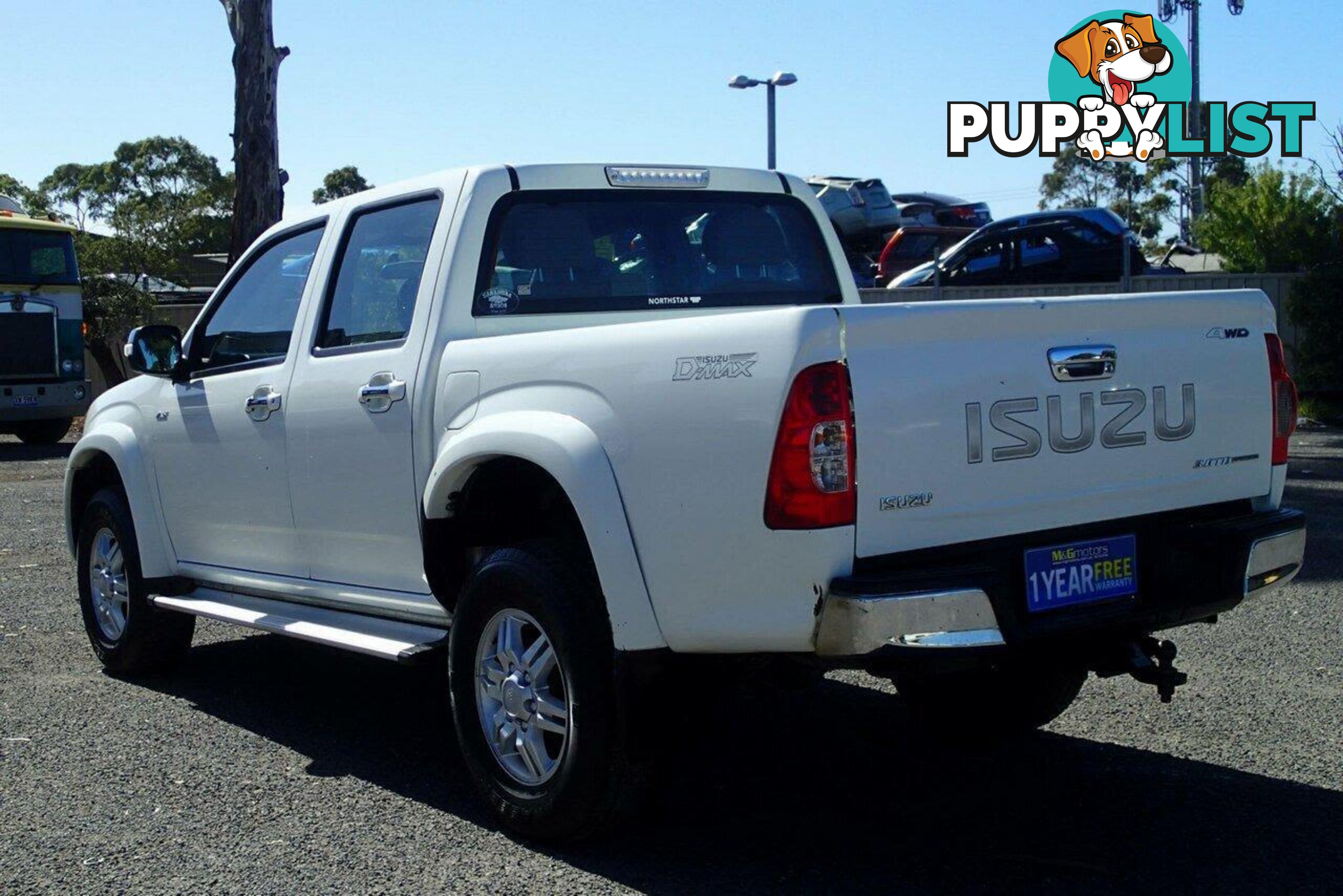 2012 ISUZU D-MAX LS-M (4X4) TF MY10 UTE TRAY, 4 DOORS, 5 SEATS