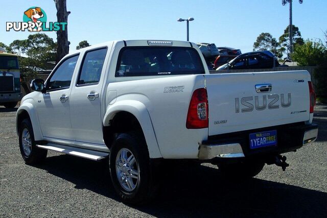 2012 ISUZU D-MAX LS-M (4X4) TF MY10 UTE TRAY, 4 DOORS, 5 SEATS