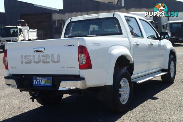 2012 ISUZU D-MAX LS-M (4X4) TF MY10 UTE TRAY, 4 DOORS, 5 SEATS