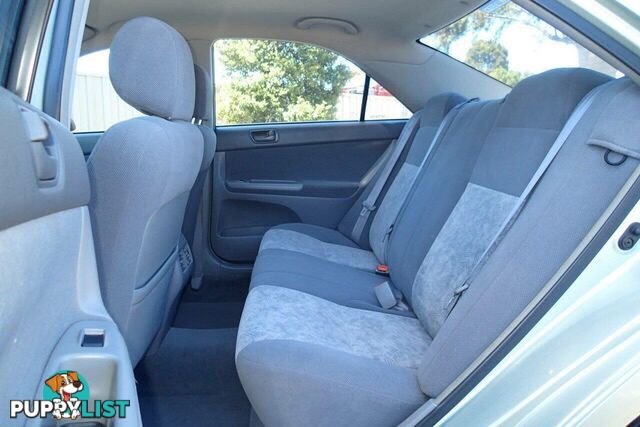 2002 TOYOTA CAMRY ALTISE ACV36R SEDAN, 4 DOORS, 5 SEATS