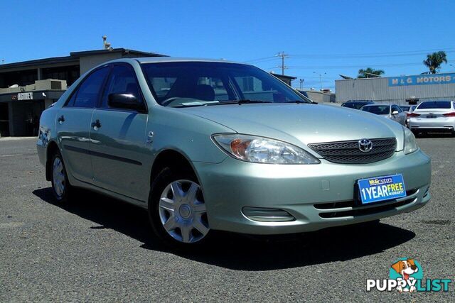 2002 TOYOTA CAMRY ALTISE ACV36R SEDAN, 4 DOORS, 5 SEATS