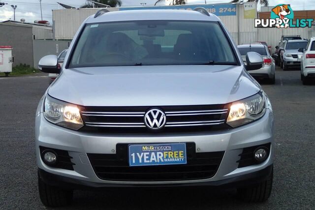 2012 VOLKSWAGEN TIGUAN 132 TSI PACIFIC 5NC MY12 SUV, 4 DOORS, 5 SEATS