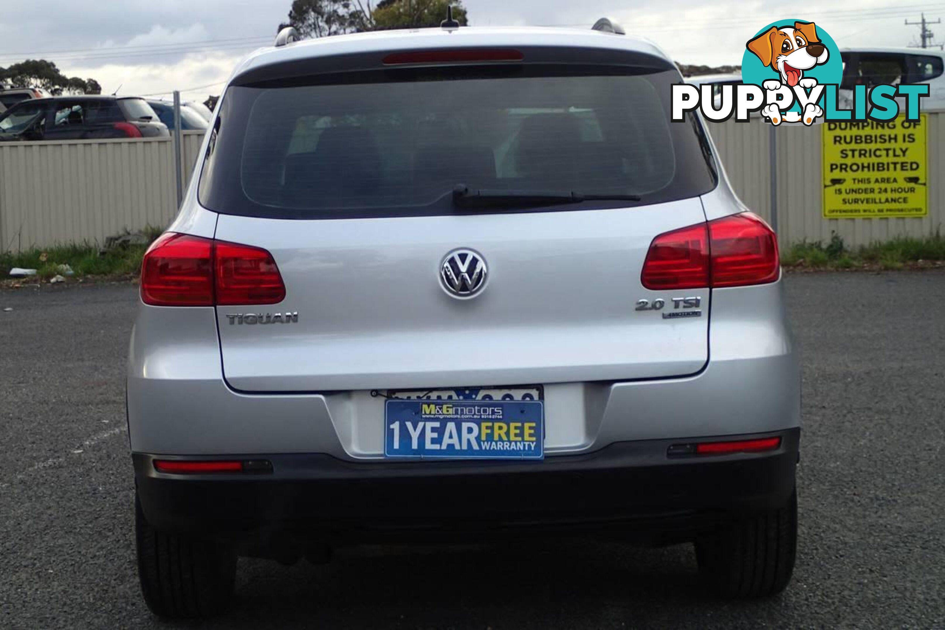2012 VOLKSWAGEN TIGUAN 132 TSI PACIFIC 5NC MY12 SUV, 4 DOORS, 5 SEATS