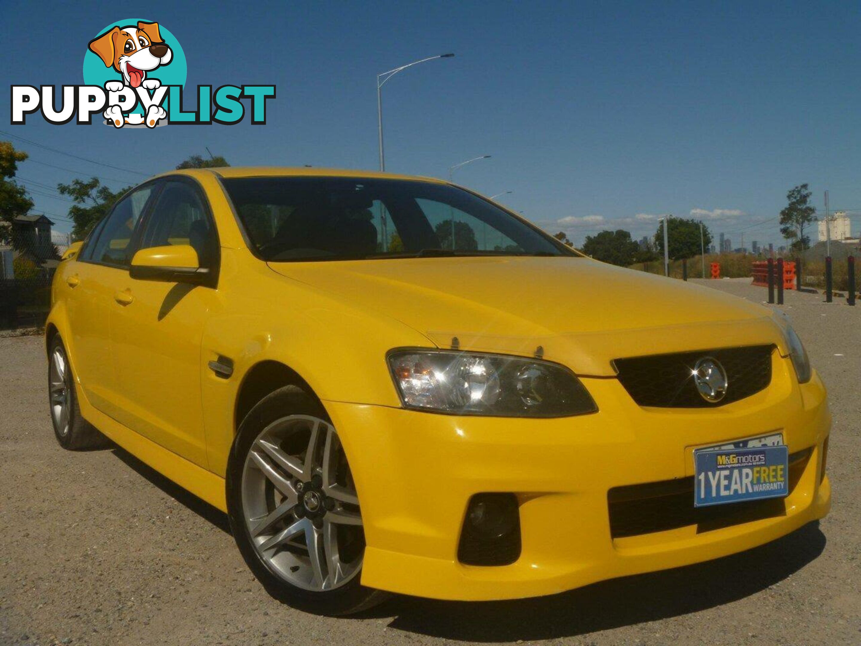 2011 HOLDEN COMMODORE SV6 VE II SEDAN, 4 DOORS, 5 SEATS