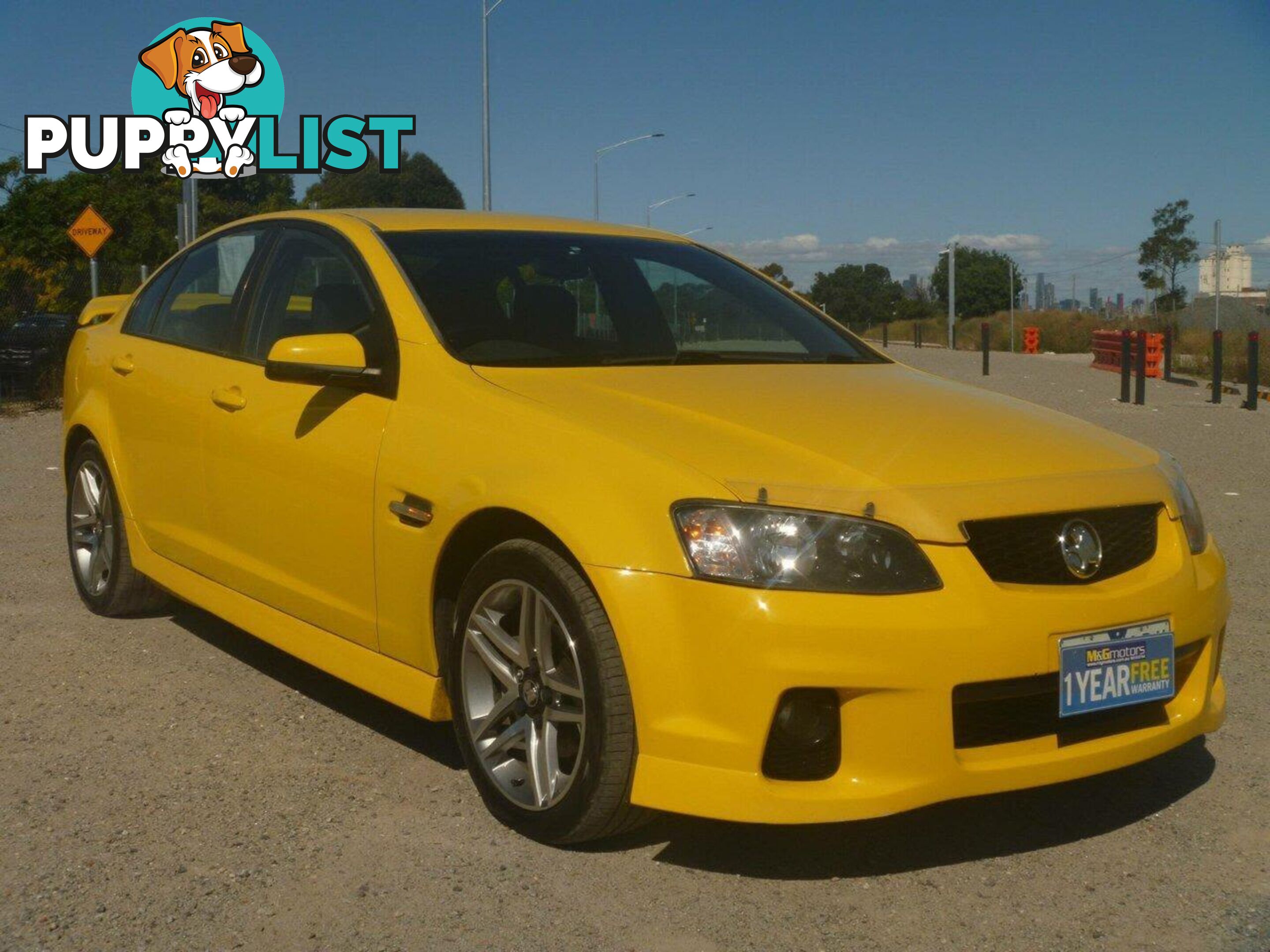 2011 HOLDEN COMMODORE SV6 VE II SEDAN, 4 DOORS, 5 SEATS