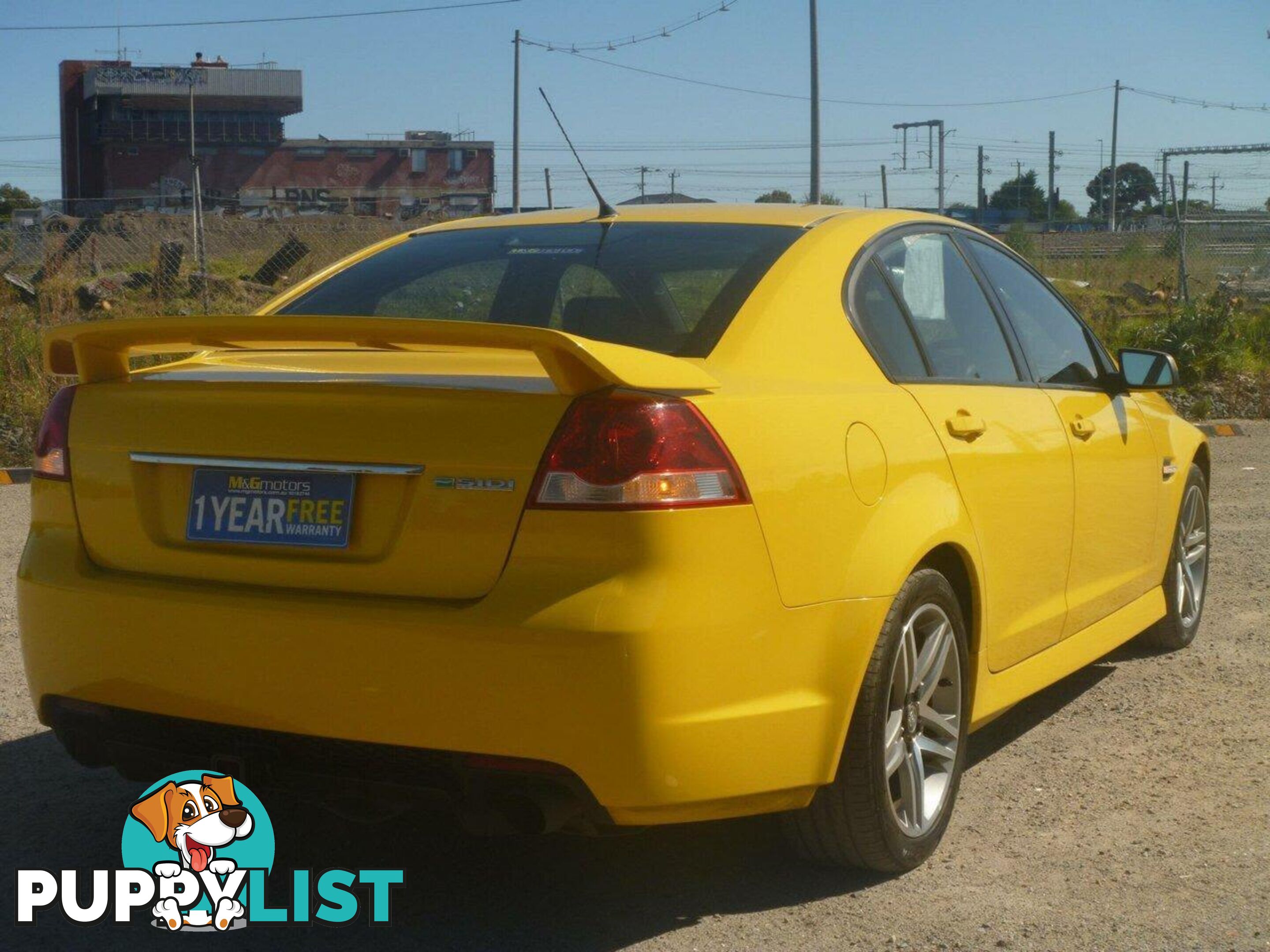 2011 HOLDEN COMMODORE SV6 VE II SEDAN, 4 DOORS, 5 SEATS