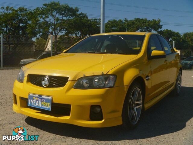 2011 HOLDEN COMMODORE SV6 VE II SEDAN, 4 DOORS, 5 SEATS