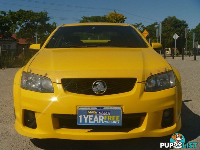 2011 HOLDEN COMMODORE SV6 VE II SEDAN, 4 DOORS, 5 SEATS