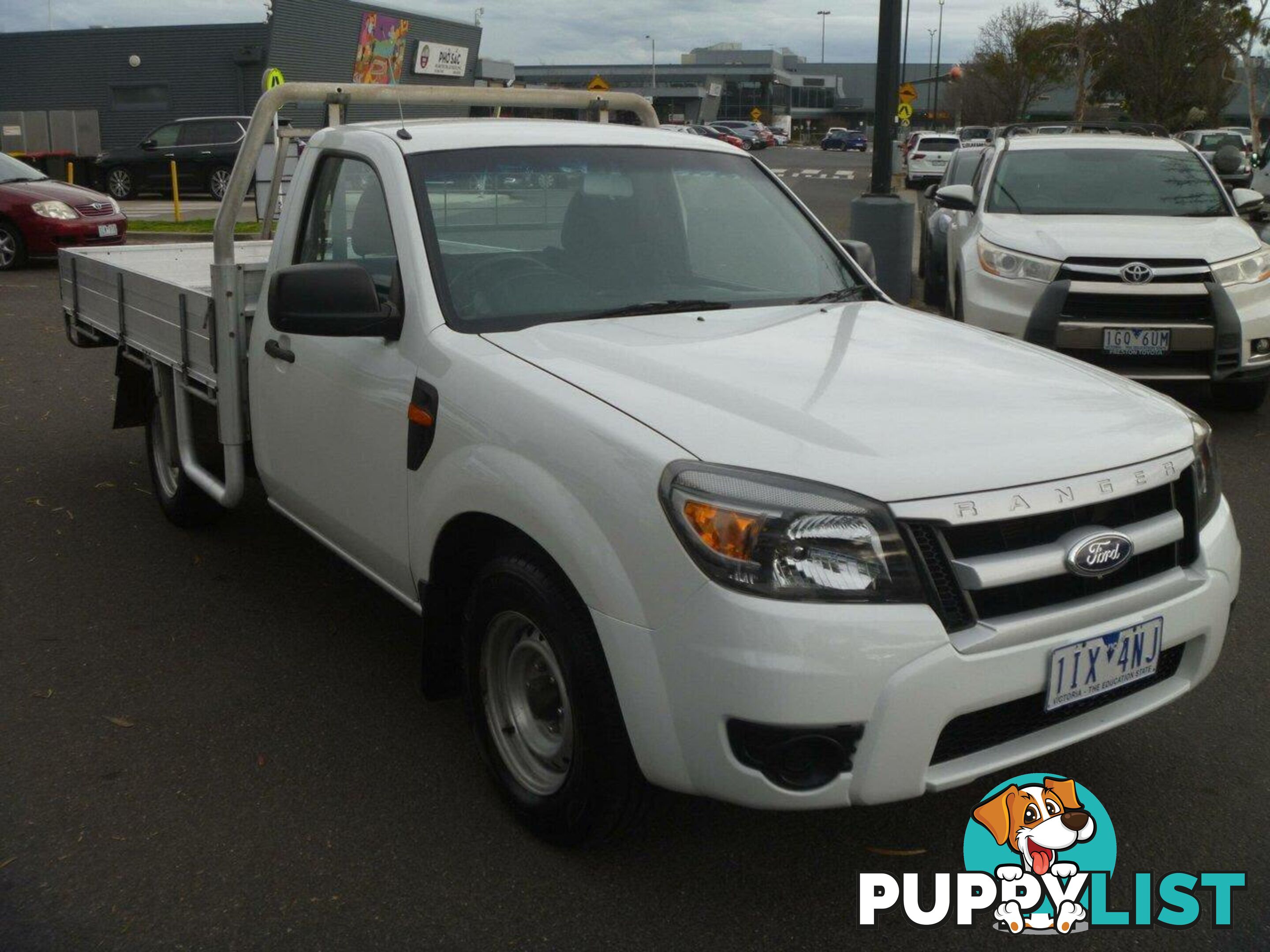 2009 FORD RANGER XL (4X2) PK UTE TRAY, 2 DOORS, 3 SEATS