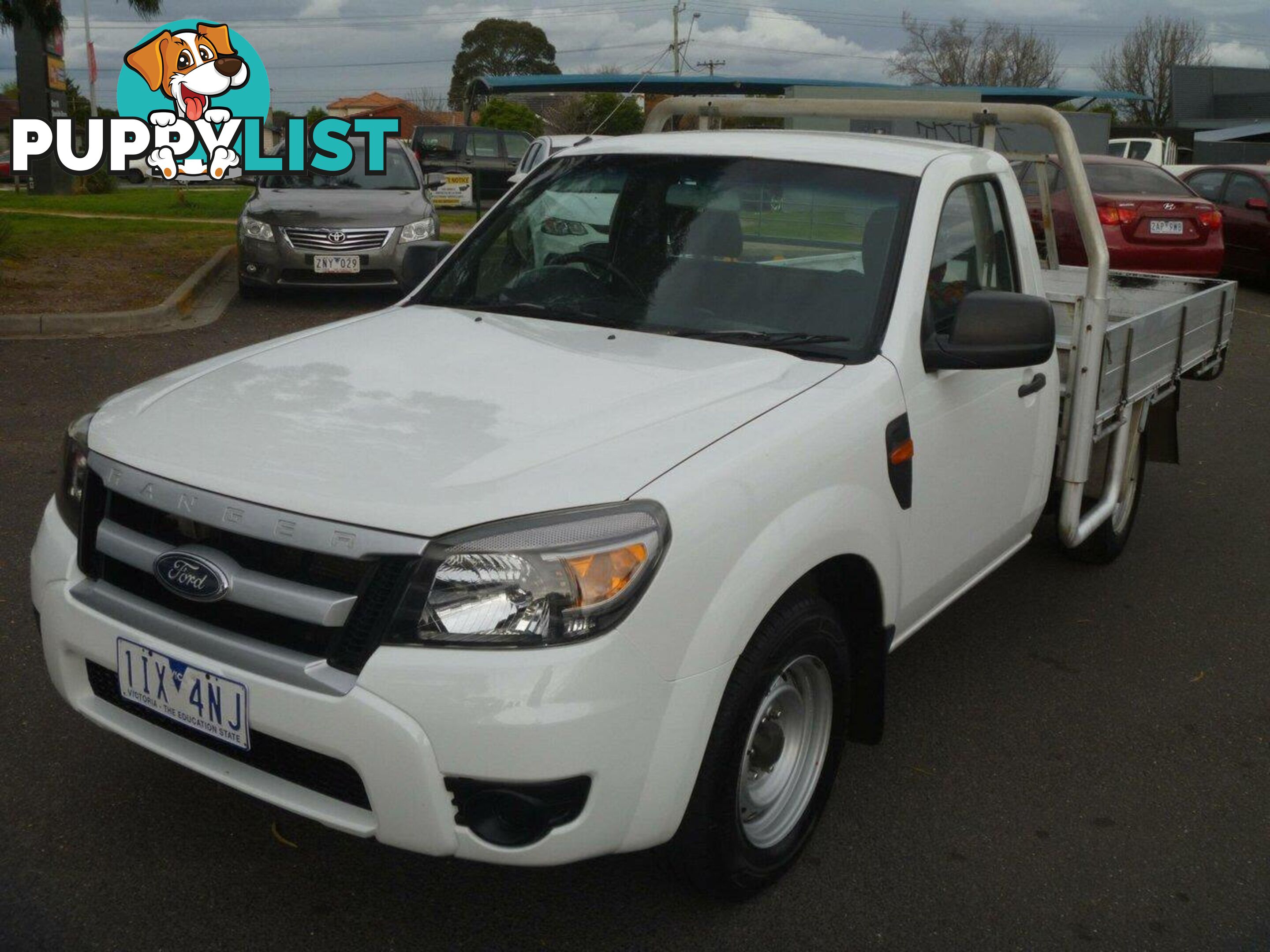 2009 FORD RANGER XL (4X2) PK UTE TRAY, 2 DOORS, 3 SEATS