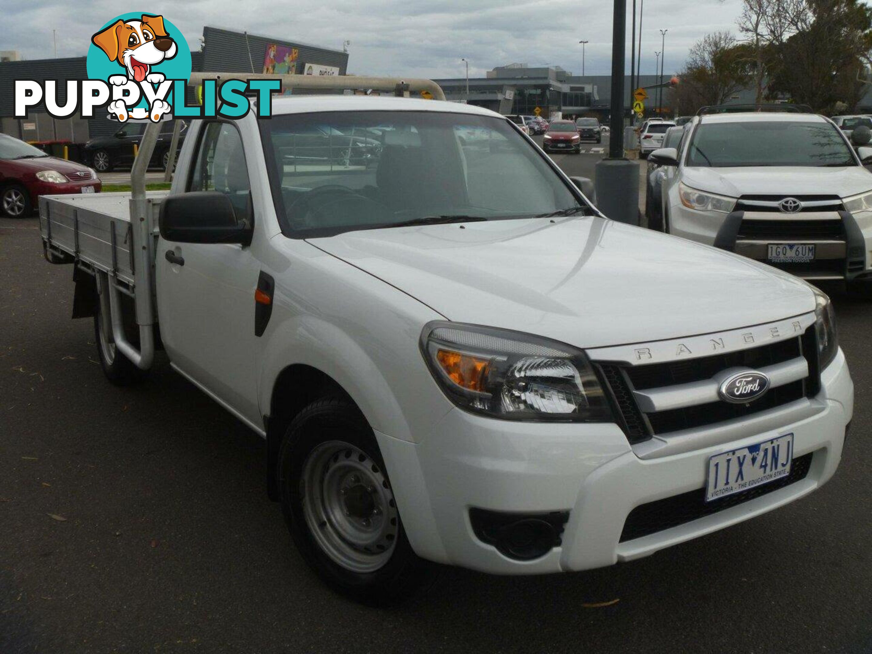 2009 FORD RANGER XL (4X2) PK UTE TRAY, 2 DOORS, 3 SEATS