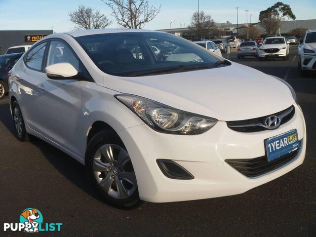 2013 HYUNDAI ELANTRA ACTIVE MD2 SEDAN, 4 DOORS, 5 SEATS
