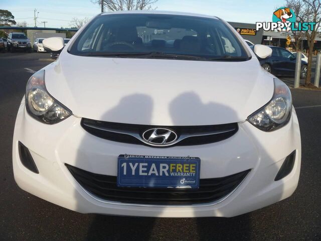 2013 HYUNDAI ELANTRA ACTIVE MD2 SEDAN, 4 DOORS, 5 SEATS