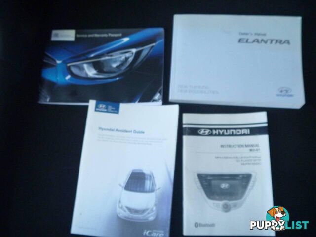 2013 HYUNDAI ELANTRA ACTIVE MD2 SEDAN, 4 DOORS, 5 SEATS