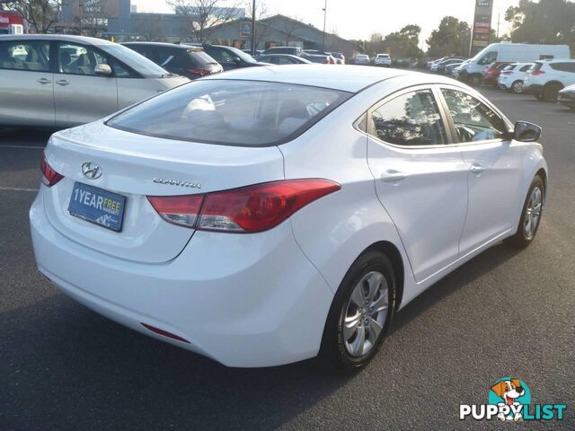 2013 HYUNDAI ELANTRA ACTIVE MD2 SEDAN, 4 DOORS, 5 SEATS