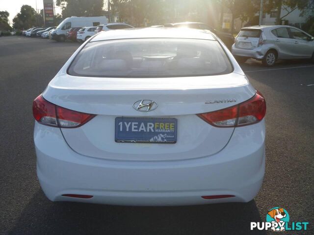 2013 HYUNDAI ELANTRA ACTIVE MD2 SEDAN, 4 DOORS, 5 SEATS