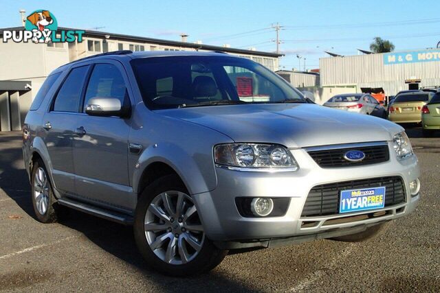 2010 FORD TERRITORY GHIA (4X4) SY MKII SUV, 4 DOORS, 7 SEATS