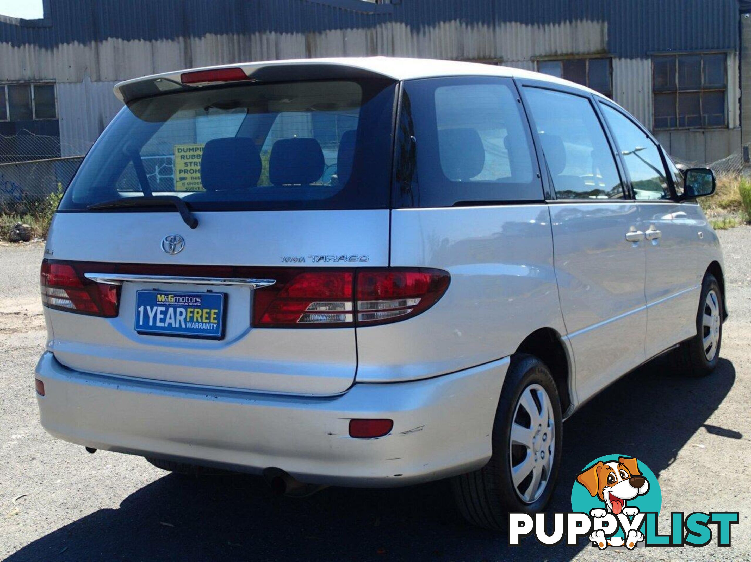 2005 TOYOTA TARAGO GLI ACR30R WAGON, 4 DOORS, 8 SEATS