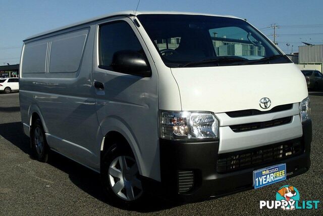 2017 TOYOTA HIACE LWB KDH201R MY16 COMMERCIAL, 4 DOORS, 2 SEATS