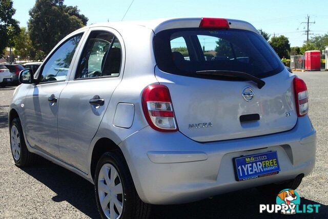 2014 NISSAN MICRA ST K13 MY13 HATCH, 5 DOORS, 5 SEATS