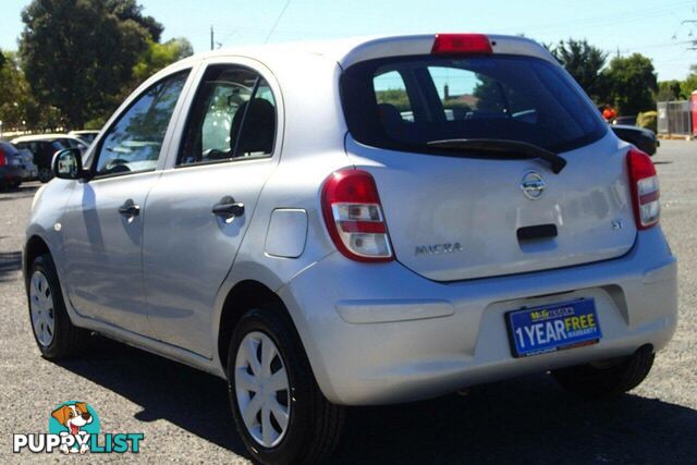 2014 NISSAN MICRA ST K13 MY13 HATCH, 5 DOORS, 5 SEATS