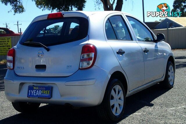 2014 NISSAN MICRA ST K13 MY13 HATCH, 5 DOORS, 5 SEATS