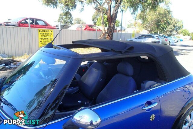 2006 MINI CABRIO COOPER R52 CONVERTIBLE, 2 DOORS, 4 SEATS