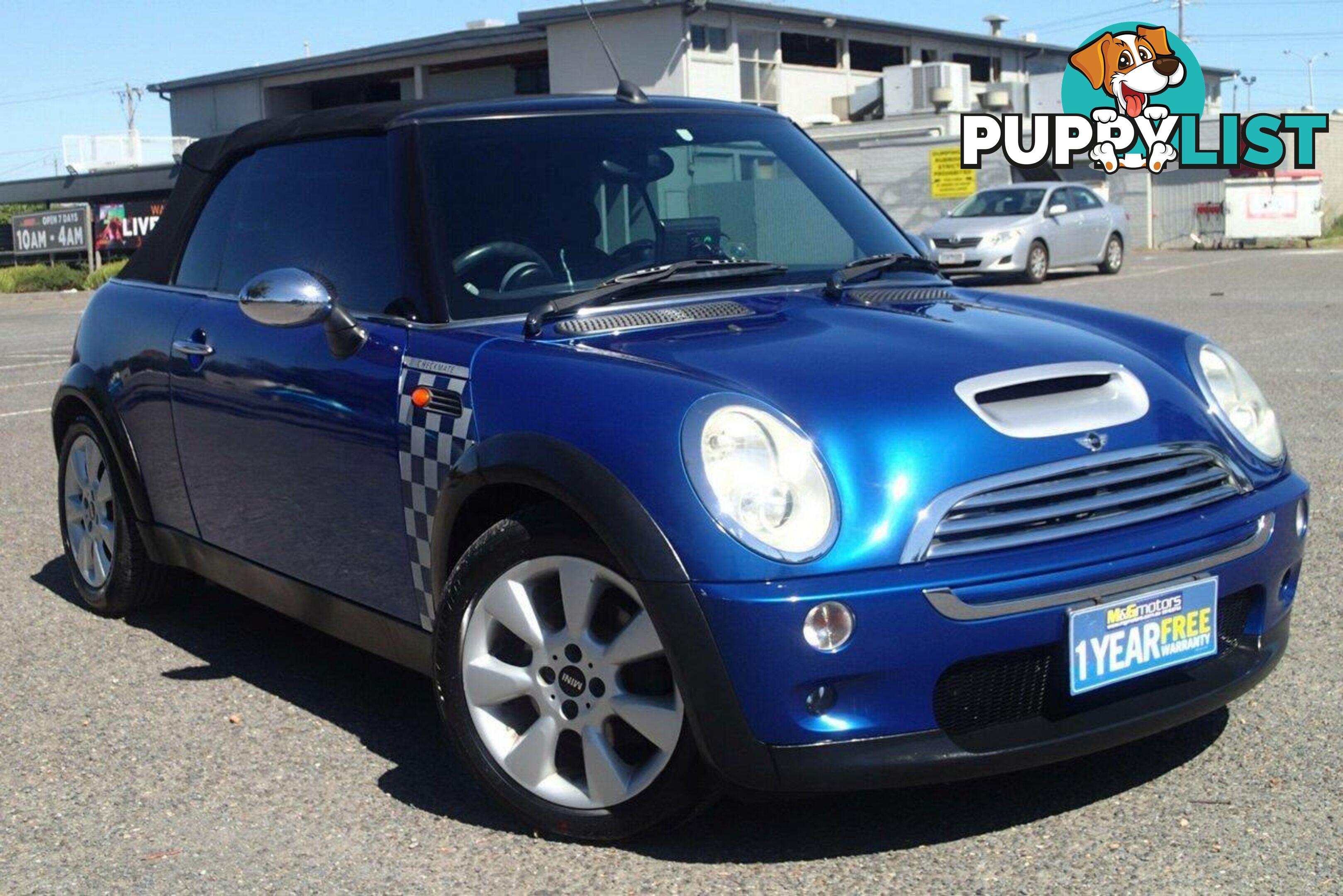 2006 MINI CABRIO COOPER R52 CONVERTIBLE, 2 DOORS, 4 SEATS